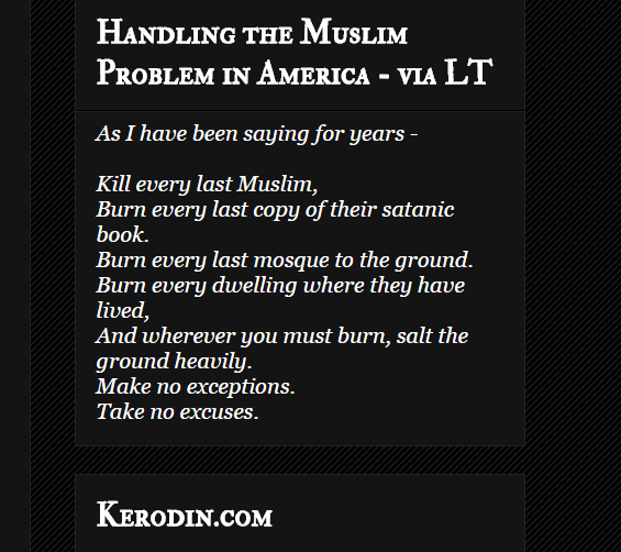 Kerodin's Muslims