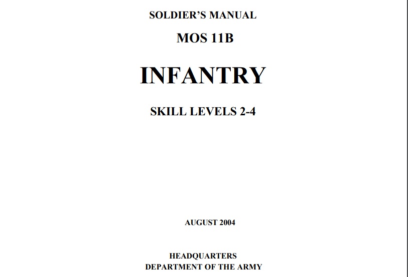 Infantry common tasks level 2-1